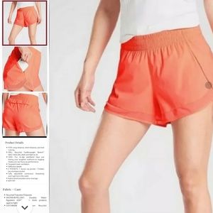 NWT Athleta Mesh Racer Run Short 4” Size M